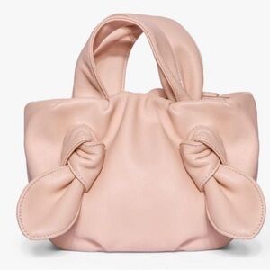 STAUD Ronnie leather Blush  Pink Mini Bag